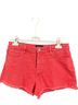Paige Red Denim Shorts Size 28 - photo 1