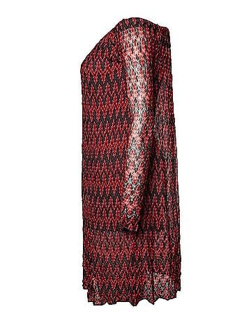 Missoni Missoni, zig zag dress in red, pink and grey (view 2)
