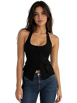 Zara Sleeveless Blouse (view 1)