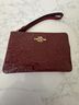 Coach Red Leather Wristlet One size - photo 7