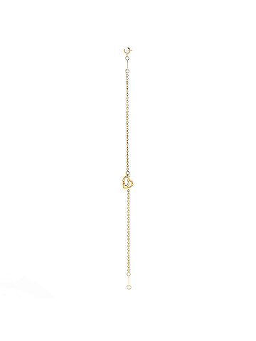 Tiffany & Co. Elsa Peretti Open Heart Charm Bracelet 18K Yellow Gold 11mm (view 2)