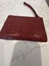 Coach Red Leather Wristlet One size - photo 6