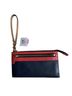 Coach Red Blue Leather Wristlet One size - photo 1