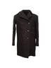 Givenchy 100% Wool Tan Givenchy Double-Breasted Coat in Brown Wool Size 4 - photo 1