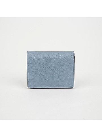 Prada Metal Logo Compact Wallet (view 2)