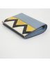 Prada 100% Leather Multi Color Metal Logo Compact Wallet One size - photo 8