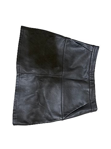 Shinestar Leather Skirt (view 1)