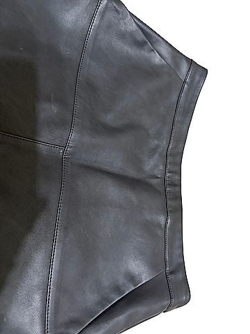 Shinestar Leather Skirt (view 2)