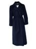 Hermès 100% Wool Blue Hermes, blue wool trench coat Size M - photo 2