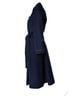 Hermès 100% Wool Blue Hermes, blue wool trench coat Size M - photo 4