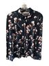 Tory Burch 100% Rayon Floral Multi Color Long Sleeve Button-Down Shirt Size S - photo 1