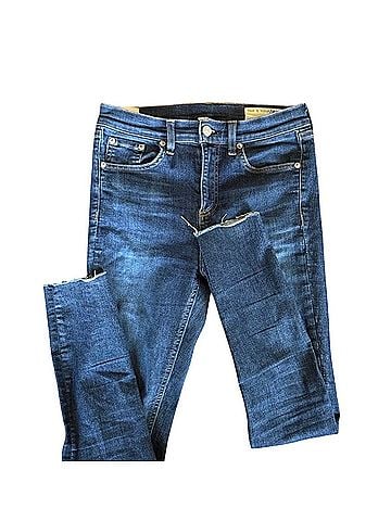 Rag & Bone High Waist Skinny Ankle Jeans Jeans (view 1)