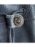 Cole Haan Black Blue Leather Bucket Bag One size - photo 4