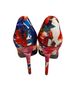 Guess Floral Multi Color Heels Size 7 - photo 8