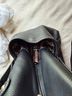 Tignanello 100% Leather Black Leather Satchel One size - photo 5