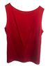 Talbots 100% Silk Red Sleeveless Top Size 8 - photo 1