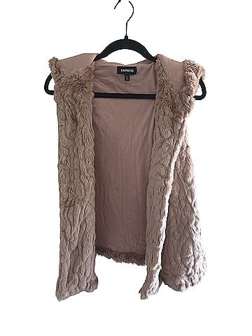 Express Faux Fur Vest (view 1)