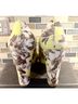 J.Crew Floral Multi Color Yellow Gray Heels Size 8 1/2 - photo 4