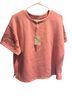Thread & Supply Pink Short Sleeve Blouse Size XL - photo 1