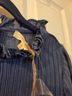 Easel 100% Polyester Blue Long Sleeve Blouse Size L - photo 5