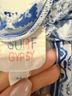 Surf Gypsy 100% Rayon Aztec Or Tribal Print Blue White Pink Romper Size M - photo 3