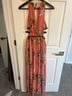Express 100% Polyester 100% Polyester Floral Pink Cocktail Dress Size S - photo 3