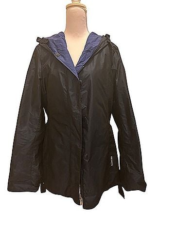 GEOX Navy Trench Coat Trenchcoat (view 1)