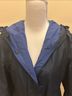 GEOX Blue Trenchcoat Size 8 - photo 4