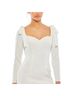 Mac Duggal White Cocktail Dress Size 6 - photo 5
