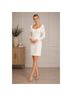 Mac Duggal White Cocktail Dress Size 6 - photo 3