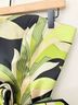 Kay Unger 100% Silk Print Green Black Silk Top Size 10 - photo 4