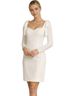 Mac Duggal White Cocktail Dress Size 6 - photo 1