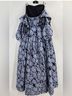 Zac Posen Floral Blue Cocktail Dress Size 4 - photo 4