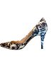 Vince Camuto Floral Multi Color Heels Size 8 - photo 2