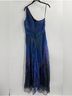 Rene Ruiz Multi Color Blue Cocktail Dress Size 6 - photo 4