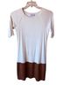 Bailey 44 Ivory Brown Casual Dress Size L - photo 1
