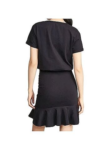 Veronica Beard Pima Ruched Dress With Flounce Cocktail Dress (view 2)
