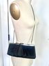 Jacqueline Ferrar 100% Satin Solid Black Clutch One size - photo 3