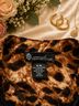 Signature Studio 100% Polyester Leopard Print Black Brown Henley Size M - photo 3