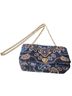 Chico's 100% Fabric Floral Purple Gold Blue Shoulder Bag One size - photo 2