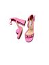 Steve Madden 100% Leather Pink Gold Heels Size 8 1/2 - photo 2