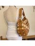 Isabella Fiore 100% Leather Leopard Print Brown Ivory Shoulder Bag One size - photo 5