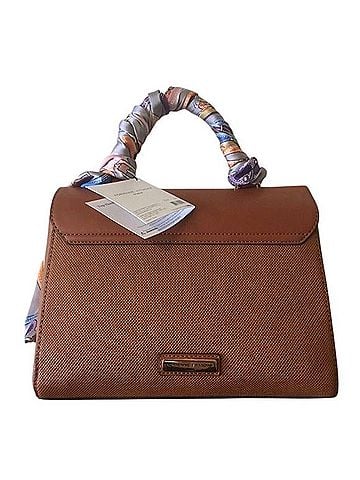 Adrienne Vittadini Sara Scarf Satchel Satchel (view 2)