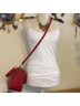 Adrienne Vittadini 100% Polyurethane Red Crossbody Bag One size - photo 6