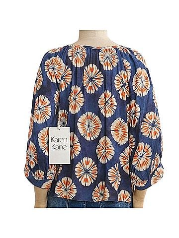 Karen Kane 3/4 Sleeve Blouse (view 2)