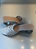 Loeffler Randall 100% Leather White Sandals Size 9 - photo 5
