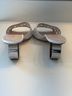 Loeffler Randall 100% Leather White Sandals Size 9 - photo 4