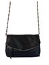 Mango 100% Leather 100% Cotton Black Leather Crossbody Bag One size - photo 1