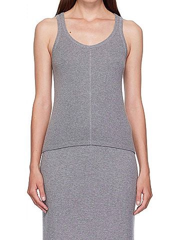 Lisa Yang Meng Tank Top in Deep Cloud (view 2)