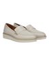 Naturalizer 100% Leather White Tan Flats Size 9 1/2 - photo 1